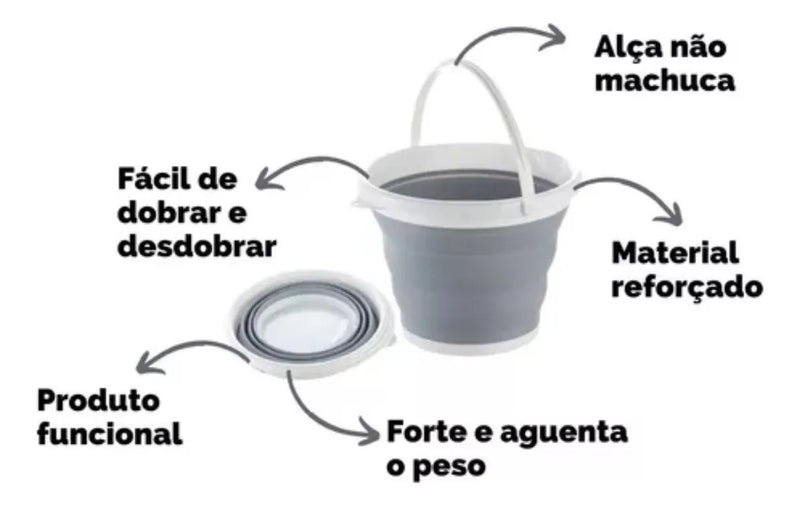 Lavadora Mquina Tanquinho Balde Porttil 5l Carregador